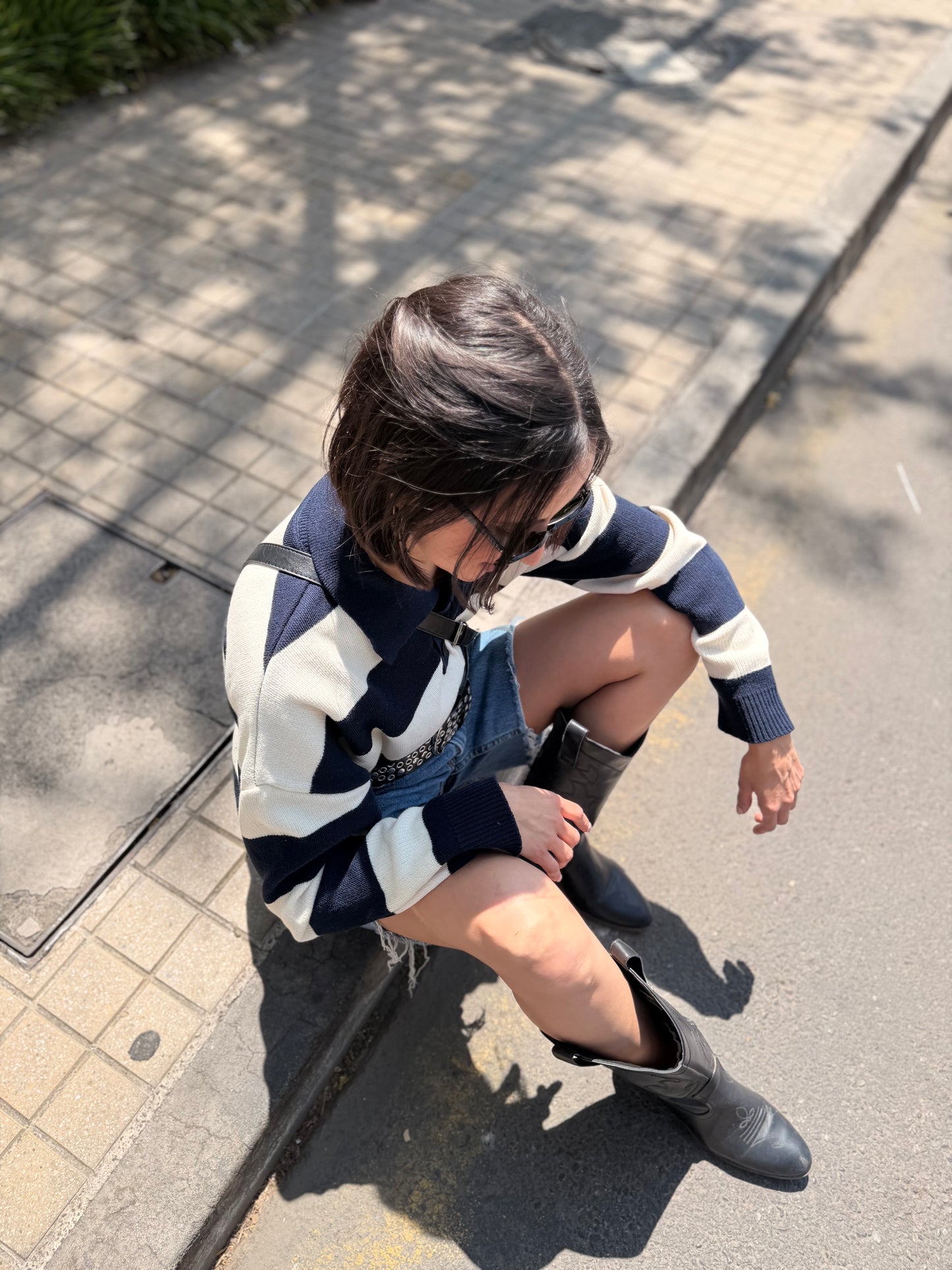 Sweater Camisero Navy