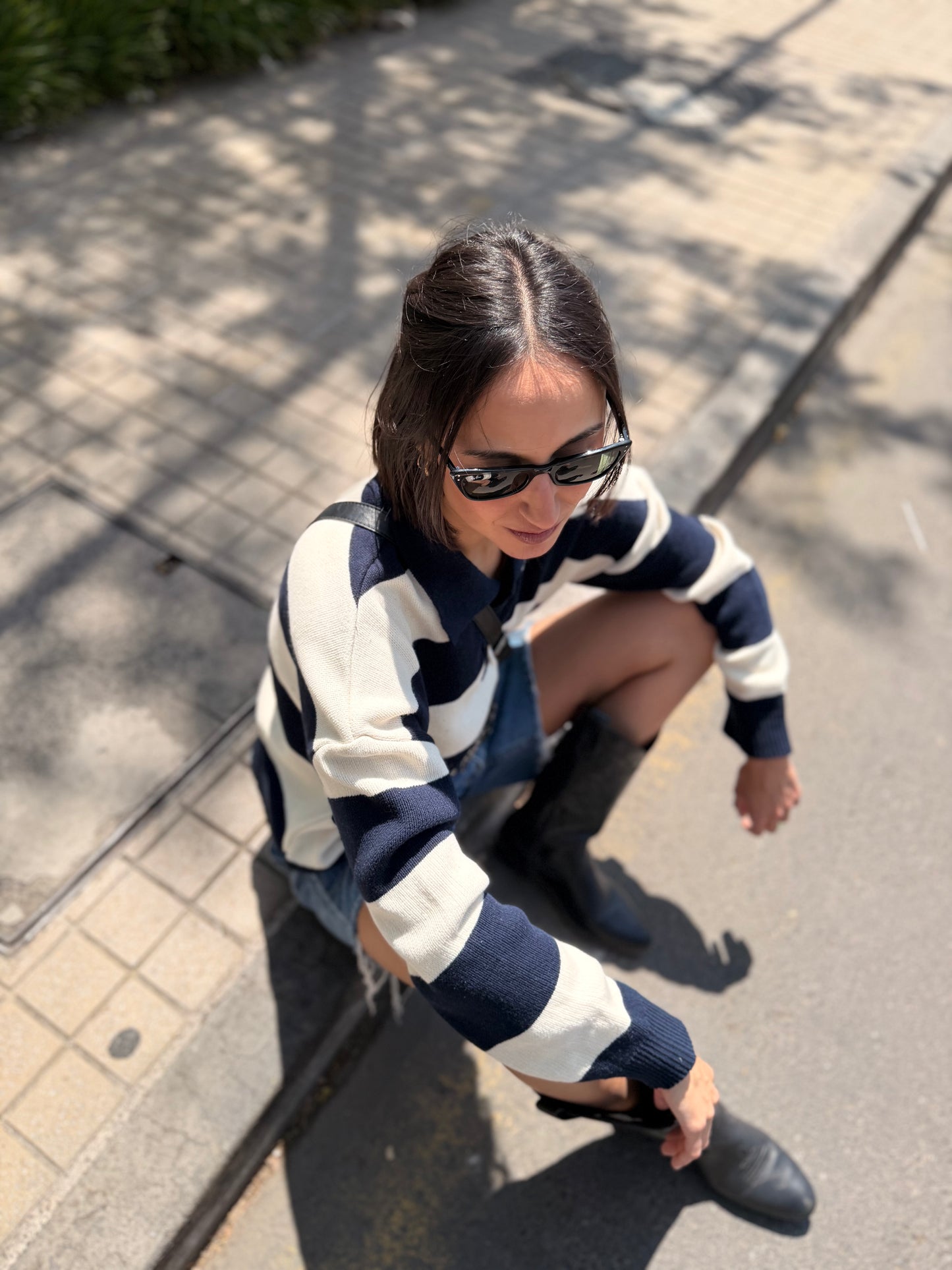 Sweater Camisero Navy