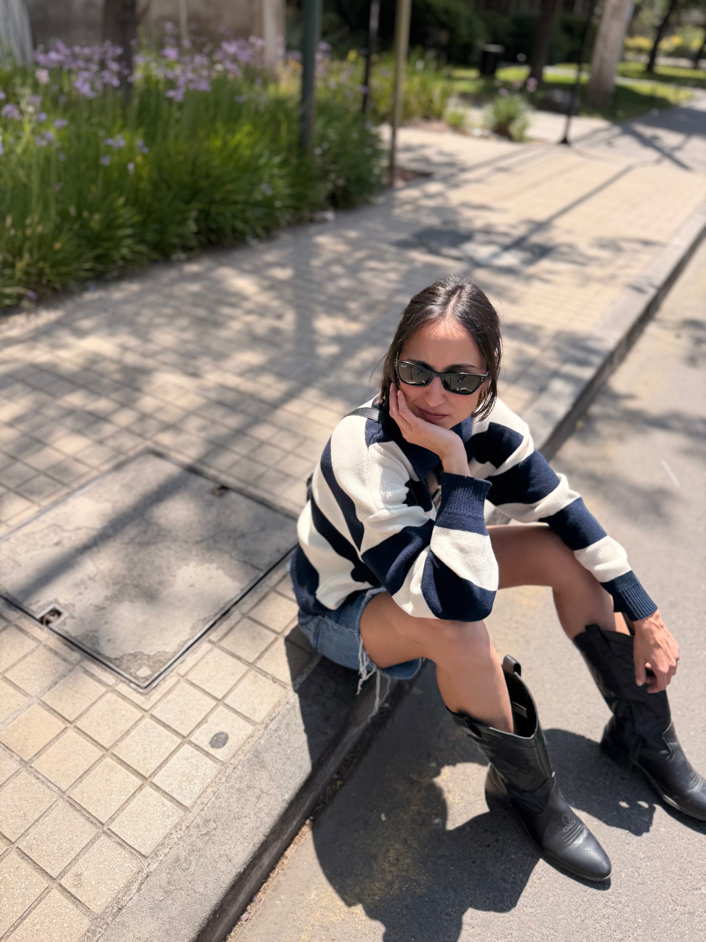 Sweater Camisero Navy