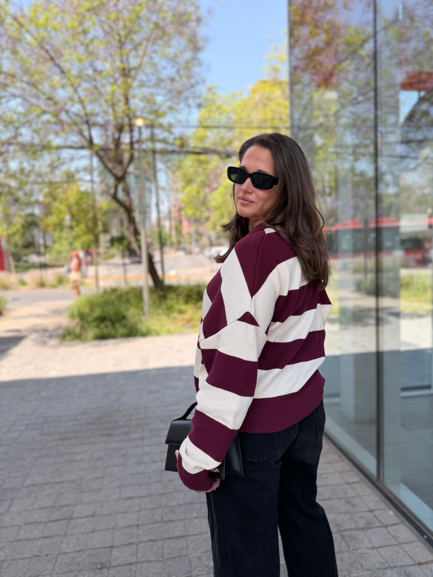 Sweater Camisero Burgundy