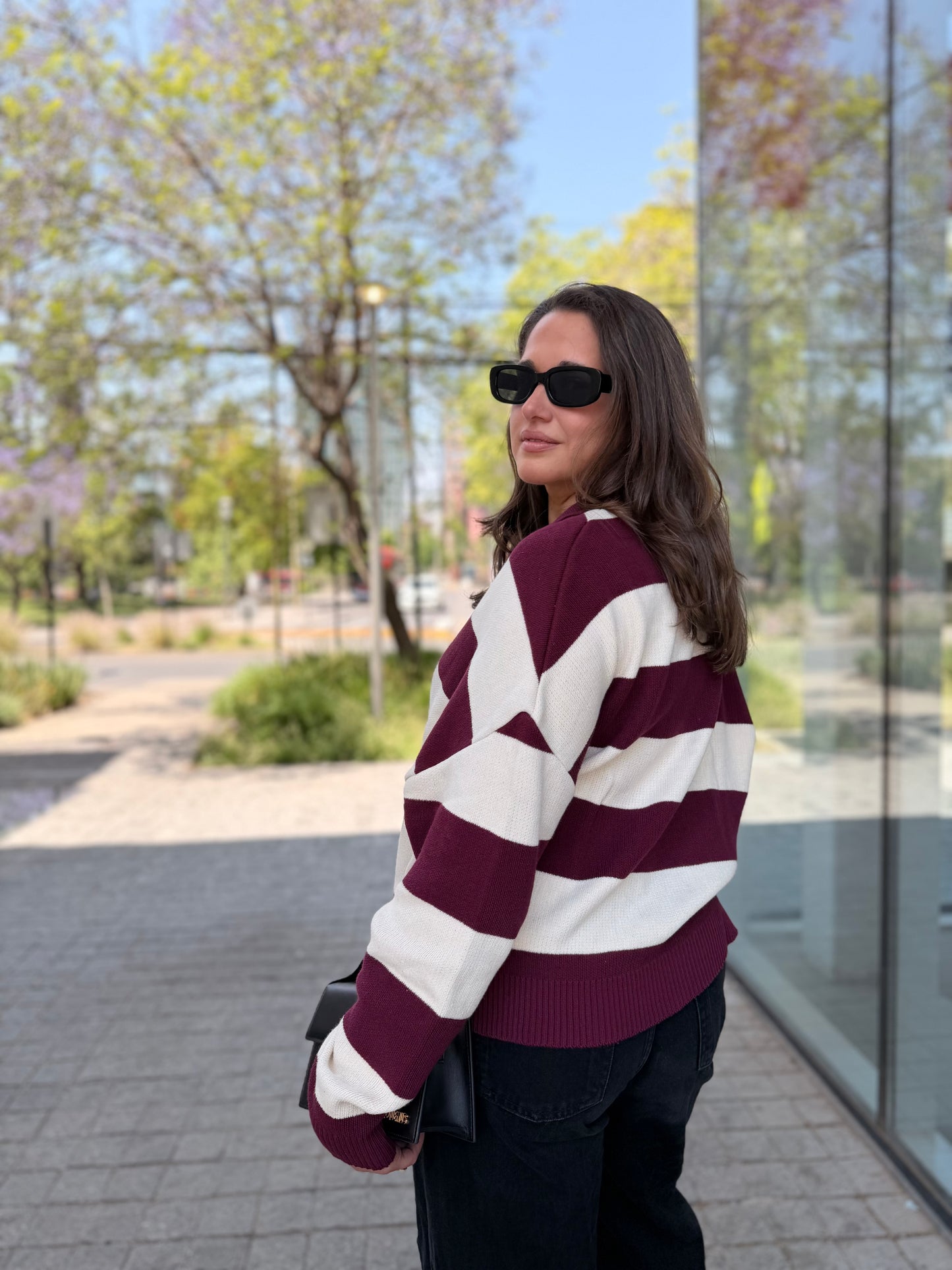 Sweater Camisero Burgundy