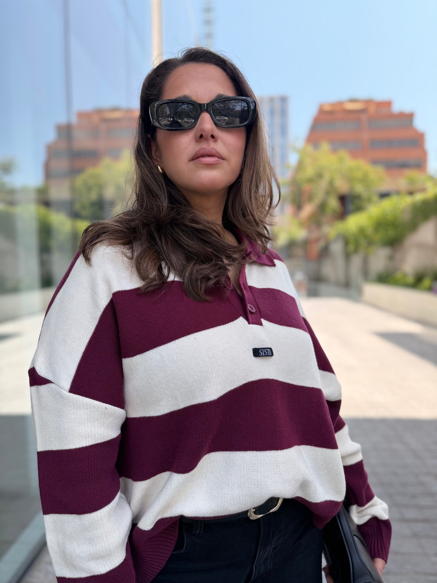 Sweater Camisero Burgundy