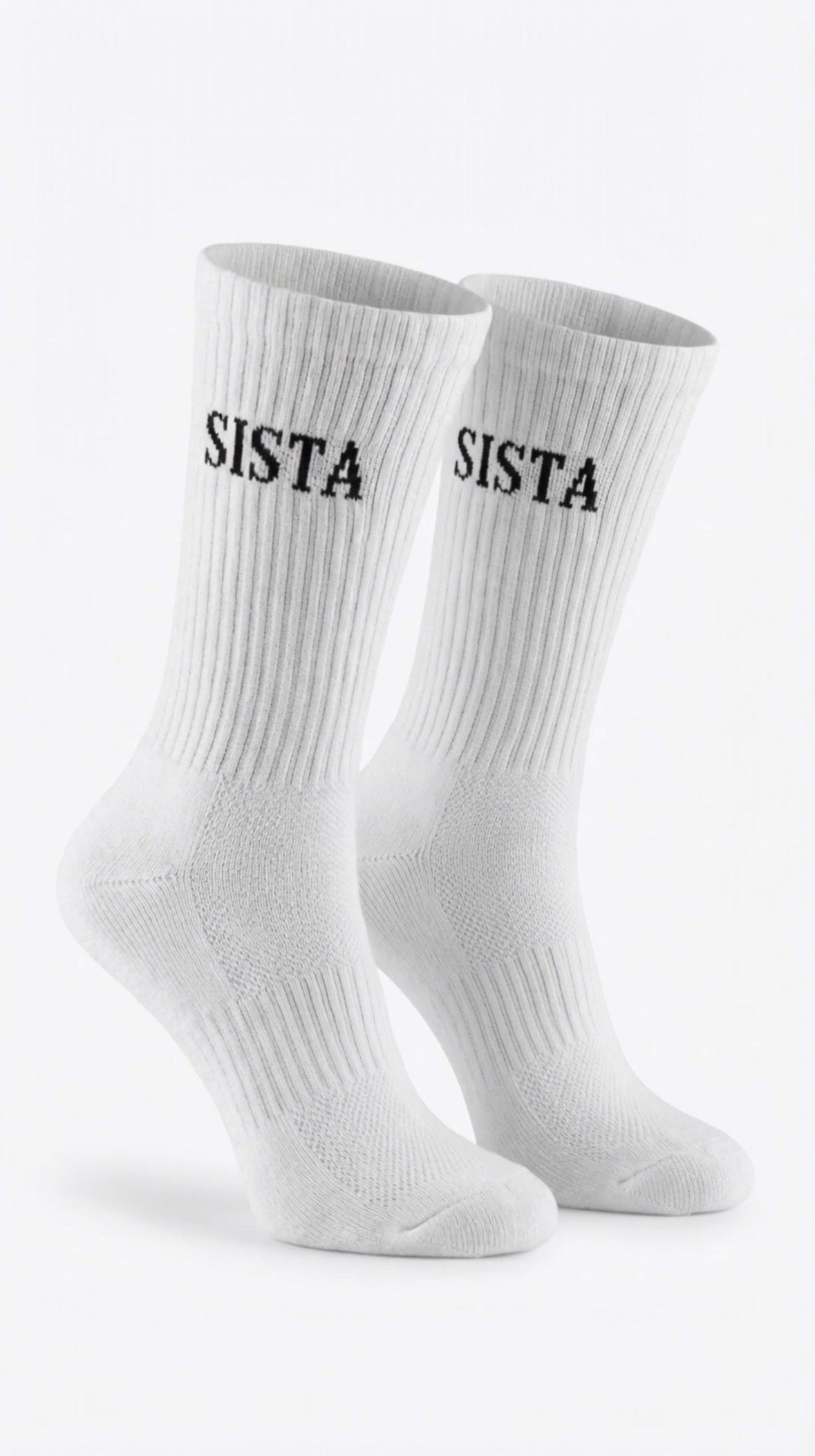 Socks Sista White